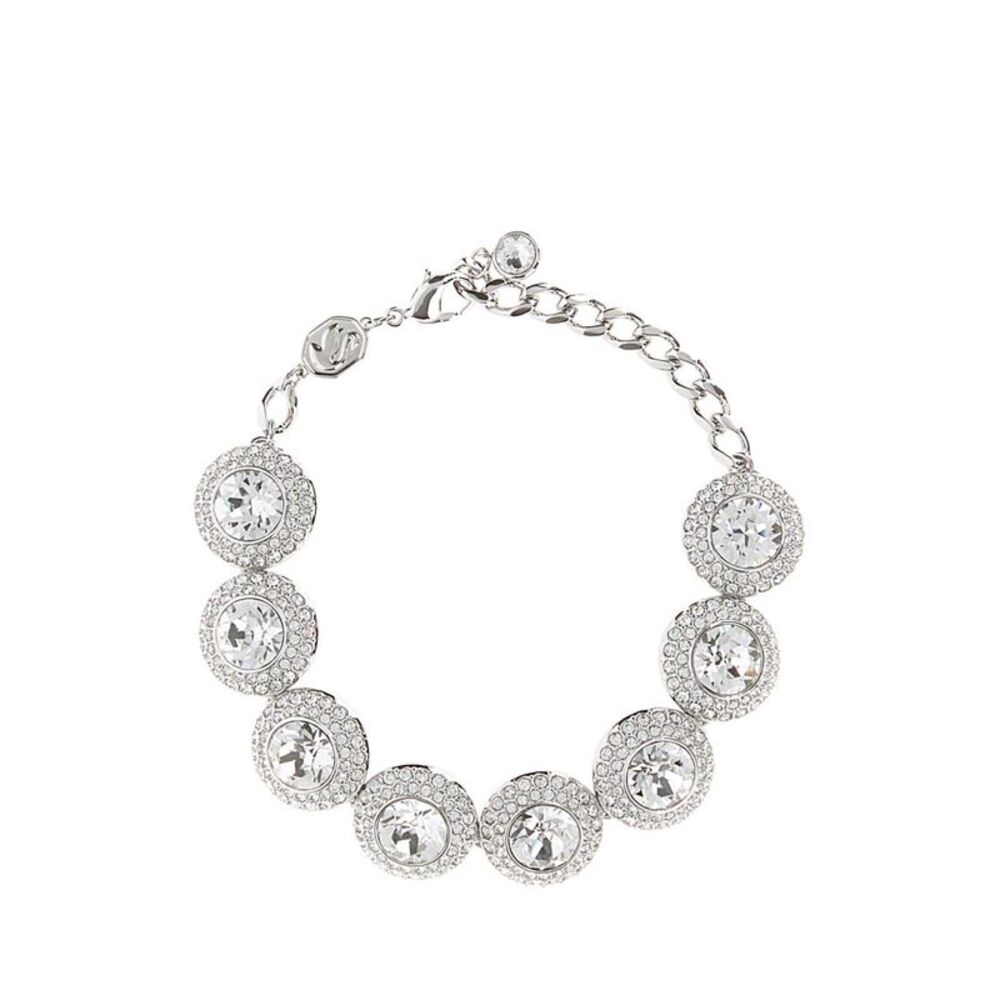 Swarovski Women Silver Metal Una Angelic Bracelet